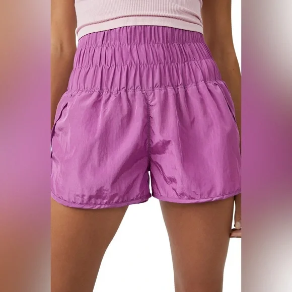Free People Movement Way Home Short in Foxglove - Picture 1 of 7